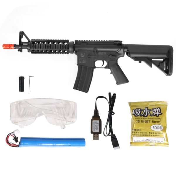 *MODIFIED TACBLASTERS M4CQBR  - Electric Gel Blaster (BLACK) - Image 6