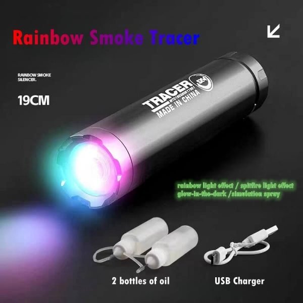 New Rainbow Smoke Tracer For Both Gel Blaster & Airsoft - Image 3
