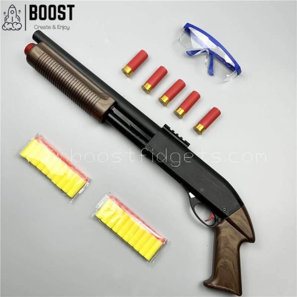 New M870 Remington Nerf Soft Bullet (Brown/Wood Color only) - Image 6