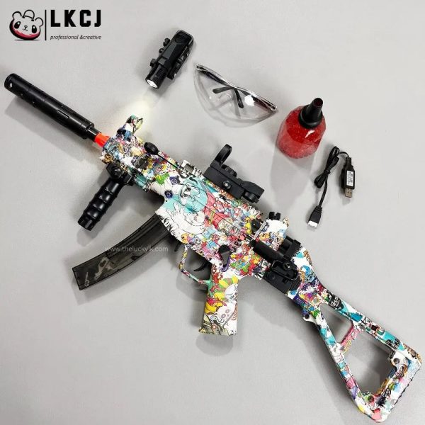 BRAND NEW MP5K Gel blasters (Graffiti/Black Available) - Image 10